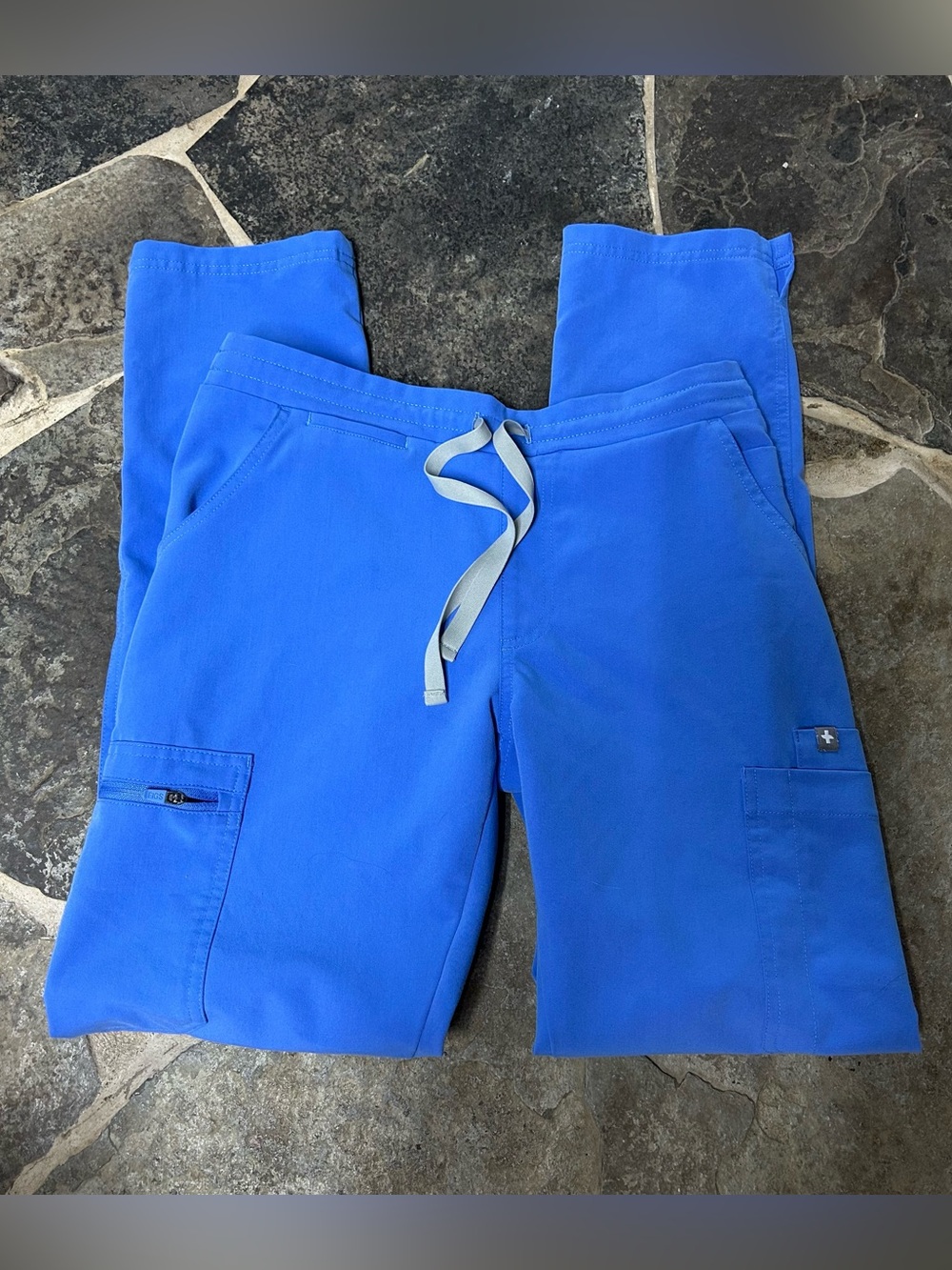 Figs Ceil Blue Yola Scrub Pants XS